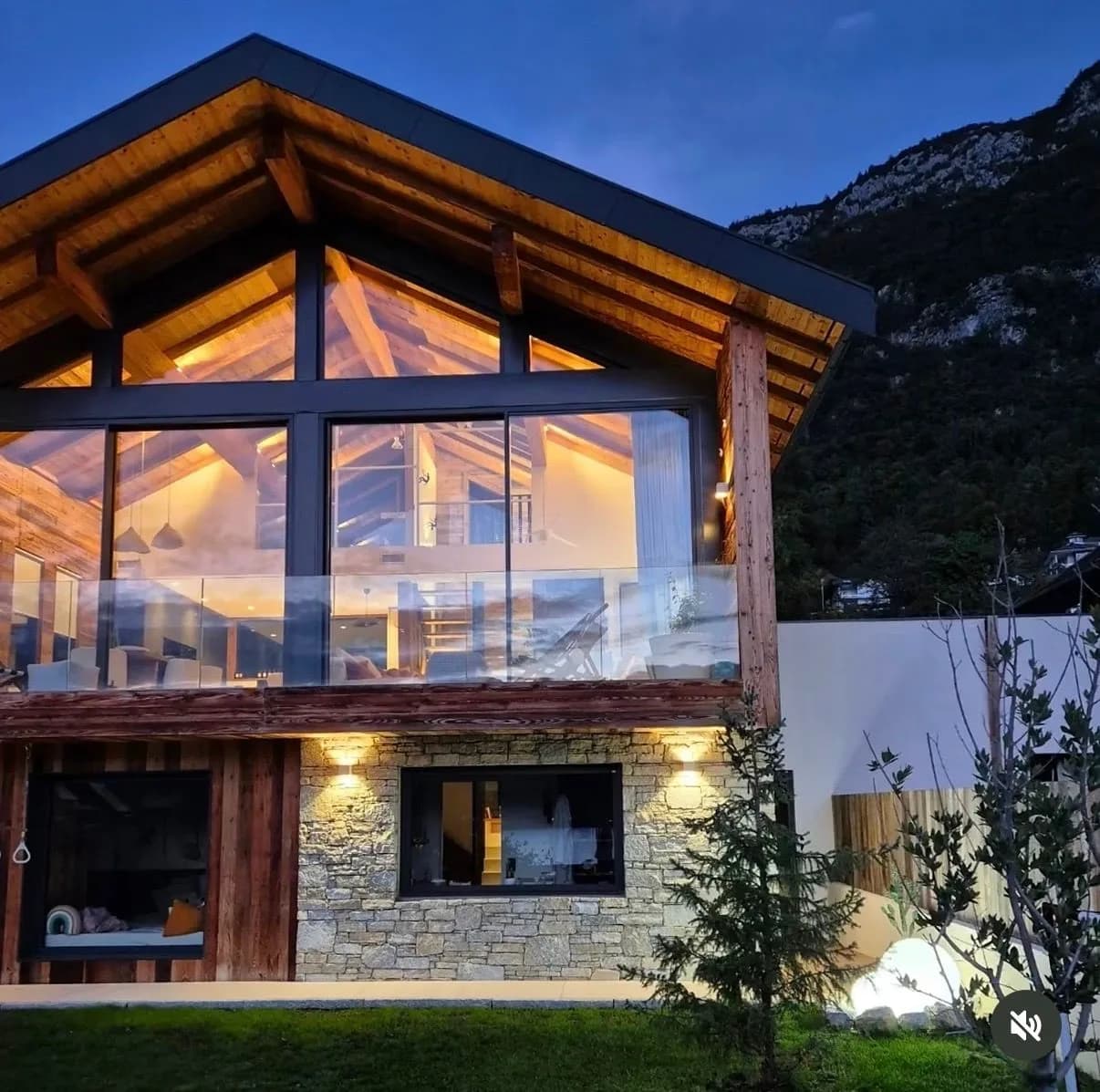 Chalet vue lac